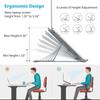 Laptop Stand Metal Material Foldable Portable Laptop Heighten Laptop Holder Bracket Notebook Stand