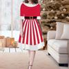 Christmas Dress Christmas Costume Cosplay Dressing Up Cosplay Costume Red Dress