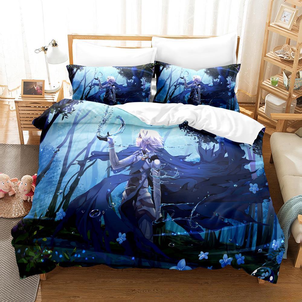 Game Fire Emblem Engage Bedding Set Duvet Cover Comforter Bed Set Quilt Cover Pillowcase King Queen Twin Size Boys Girls Adult