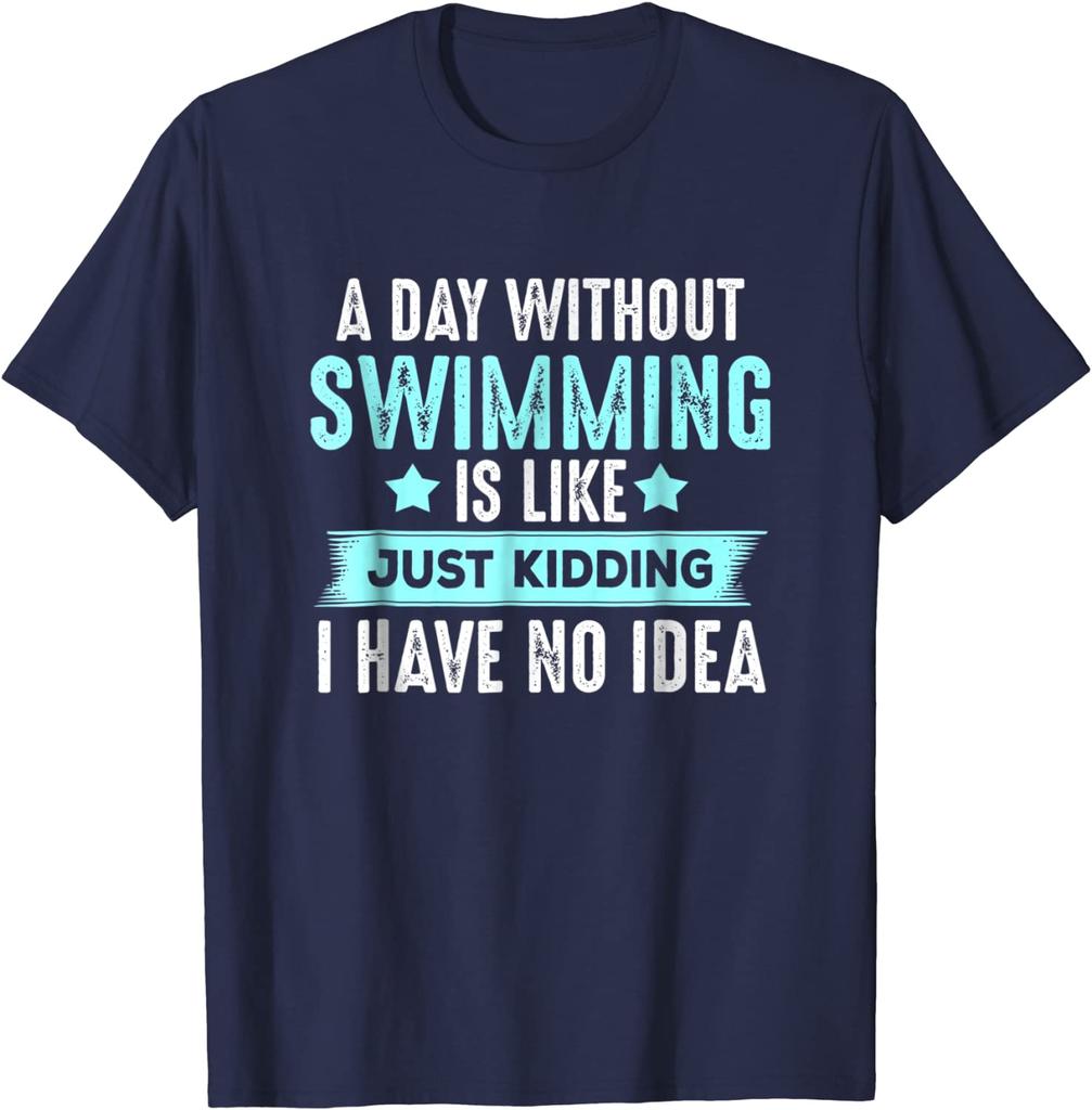 Swimming T-shirt, Funny Gifts For Swimmer, Swim Team  3D Printed Men T Shirts Special Cotton Tops & Tees Geek