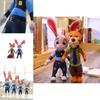 Zootopia/zootropolis Judy Hopps And Nick Wilde Plush Toy Ideal Kids Gift For Fans