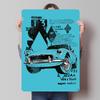 Oldtimer Blechschild Poster Personalisierte Wandkunst Retro Vintage Metallschilder für Zimmer Schlafzimmer Dekoration Heimdeko Artikel Männer