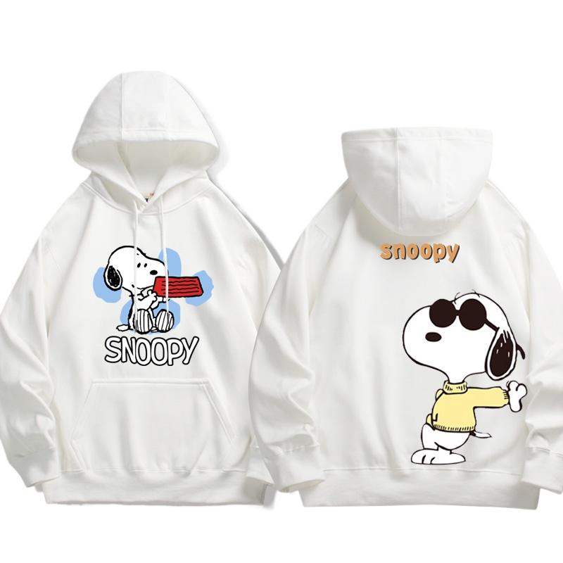 2025 MINISO Cute Snoopy Cartoon Anime Periphery Children's Hoodies In Spring and Autumn New Style Parent Child Clothing Hoodies