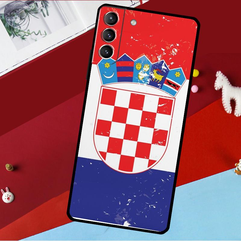 Croatia Flag Funda For Samsung Galaxy S26 S25 S24 S22 S23 Ultra Plus S20 S21 FE S9 S10 S25 FE Phone Case