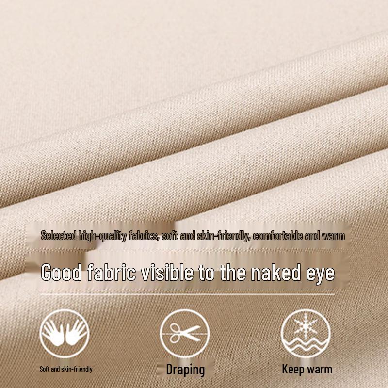 Luomeng Herren Winter Pullover mit Fleece-Futter BY1826