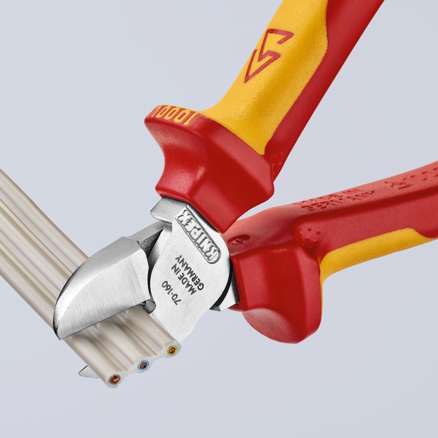 Insulated Side Cutting Pliers 160Mm - Kn 70 26 160
