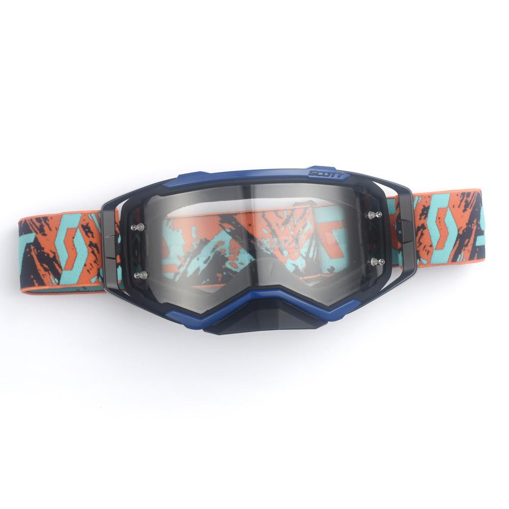 Spot Hochwertige Motorrad Winddichte Langsam-Fahrbrille Outdoor Sport Reitbrille Off-Road Winddichte Rennstrecken Schutzbrille