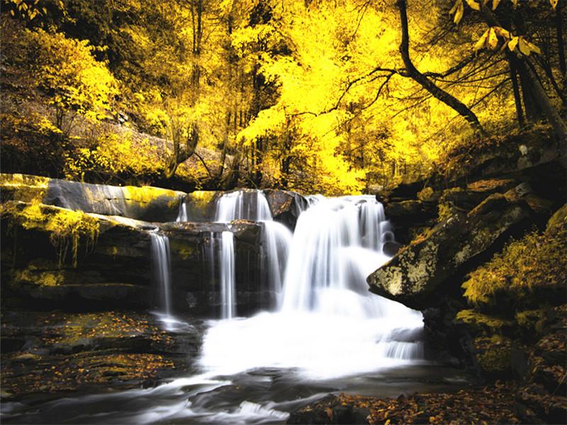 5D obraz diamentowy DIY krajobraz w pełni z okrągłych haftów diamentowych zestaw do szycia mozaika obraz ze strasu dekoracja