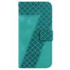 For Realme 14 5G Stand Case 7-Shaped Pattern Imprint Leather Phone Cover