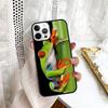 quirky frog at leaf Phone Case For Samsung Galaxy S10 S22 S23 S24 Note 10 20 Lite S20 Plus S21 Ultra Back Cover