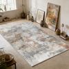 Retro Abstract Art Style Living Room Carpet Modern Decoration Easy Clean Studio Rug Bedroom Cloakroom Lint-free Floor Mat Tapete