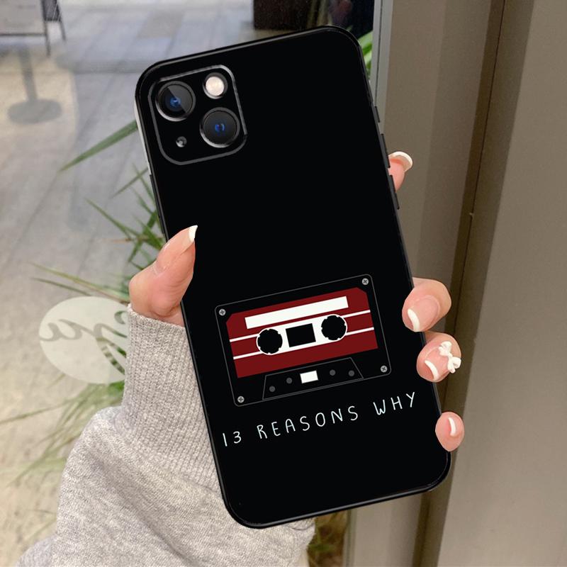 13 Thirteen Reasons Why Case For iPhone 17 Pro Max 16 15 13 12 11 14 Pro Max Plus 13 12 Mini 16e 17 Air Back Cover