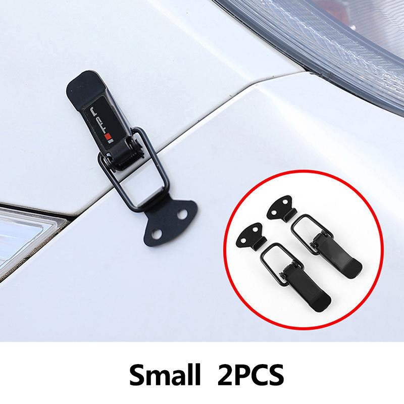 1 Paar Auto Stoßstangen Clip Haken Befestigungsclip Universeller Sicherheits Haken Schloss Clip Kit