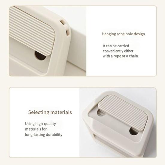 Magnetic Folding Cutter with Ceramic Blade Pocket Size Right-Angle Grooves Box Opener Cutter Portable Collapsible Cutting Tools