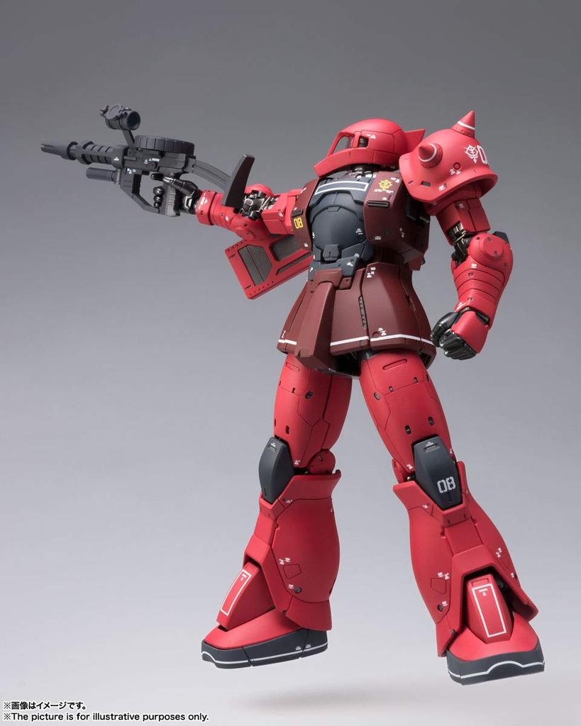 TAMASHII NATIONS GUNDAM FIX FIGURATION METAL COMPOSITE Mobile Suit Gundam THE ORIGIN Zaku I exclusive 180mm painted movable figure MS-05S (Char's
