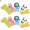 10 Pcs Kid Child Cartoon Animal Food Fruit Pick Fork Bento Lunch Box Decor Parts