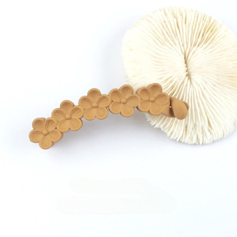 Flowers Twist and Curl with Small-sized Hair Volume Simple Vertical Hair Clips with Anti-slip PropertiesVersatile Hair Clips for The Back of The Head.