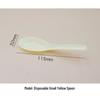 Disposable Yellow Plastic Spoons