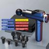 Muscle-Relaxing Tool Impact Body Massager1800mAh8Head Massage16800Turn/Minutes6Gear Adjustment3500Times/Minutes