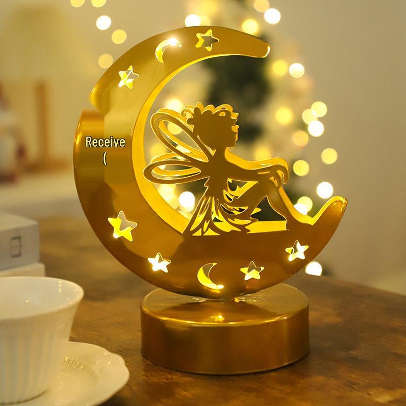 Star Moon Castle String Lights: Ideal for Hotel, Restaurant, Shop, Window, or Bedroom Holiday Décor