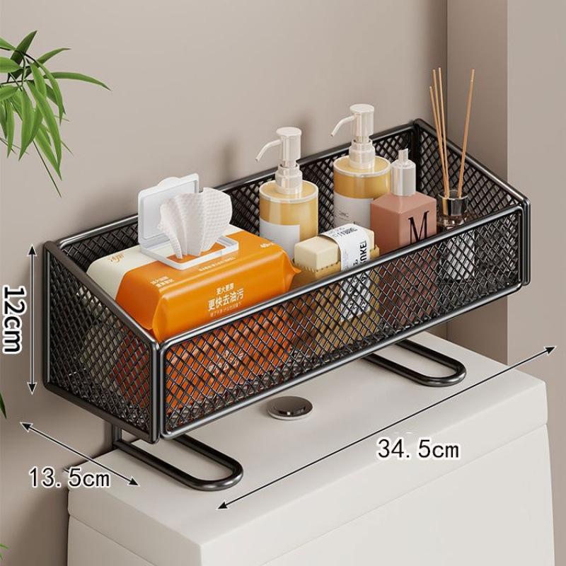 

Стойка для туалета, Стойка для хранения туалетной бумаги над унитазом, Туалет, Туалет, Полотенце для лица, Стойка для хранения средств по уходу за кожей Black Large