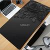 Black Roses Mouse Pad Large Size Rubber Base Antislip PC Desk Accessories Mousepad for Office and Gamer Keyboard Mats Decor Mat