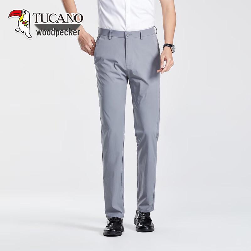

TUCANO Men s Straight Business Casual Trousers 38