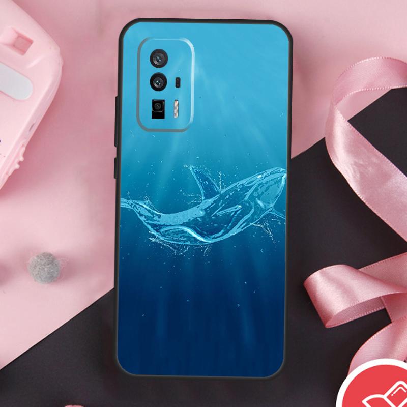 

Shark and Killer Whale Case For Xiaomi 11T 12T 13T 14T Pro Mi 15 13 14 Ultra POCO X7 Pro X3 X5 X6 F5 F6 F7 Cover Xiaomi 13T (13T Pro)