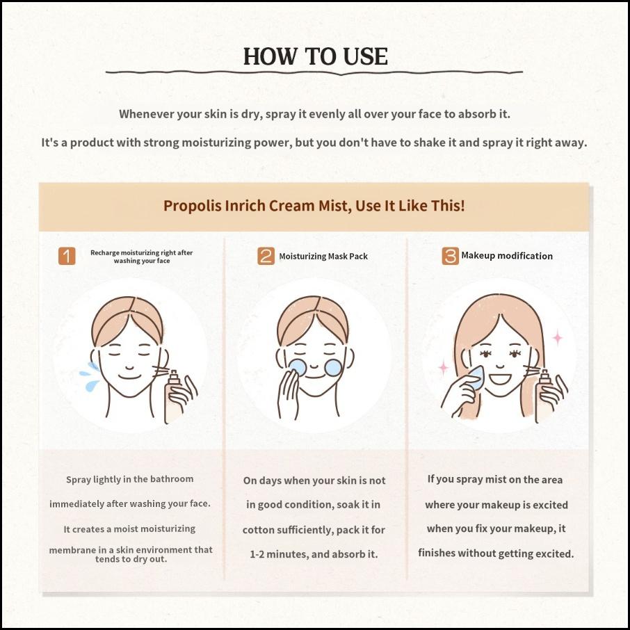 Skinfood Royal Honey Propolis Enrich Cream Mist 120ml