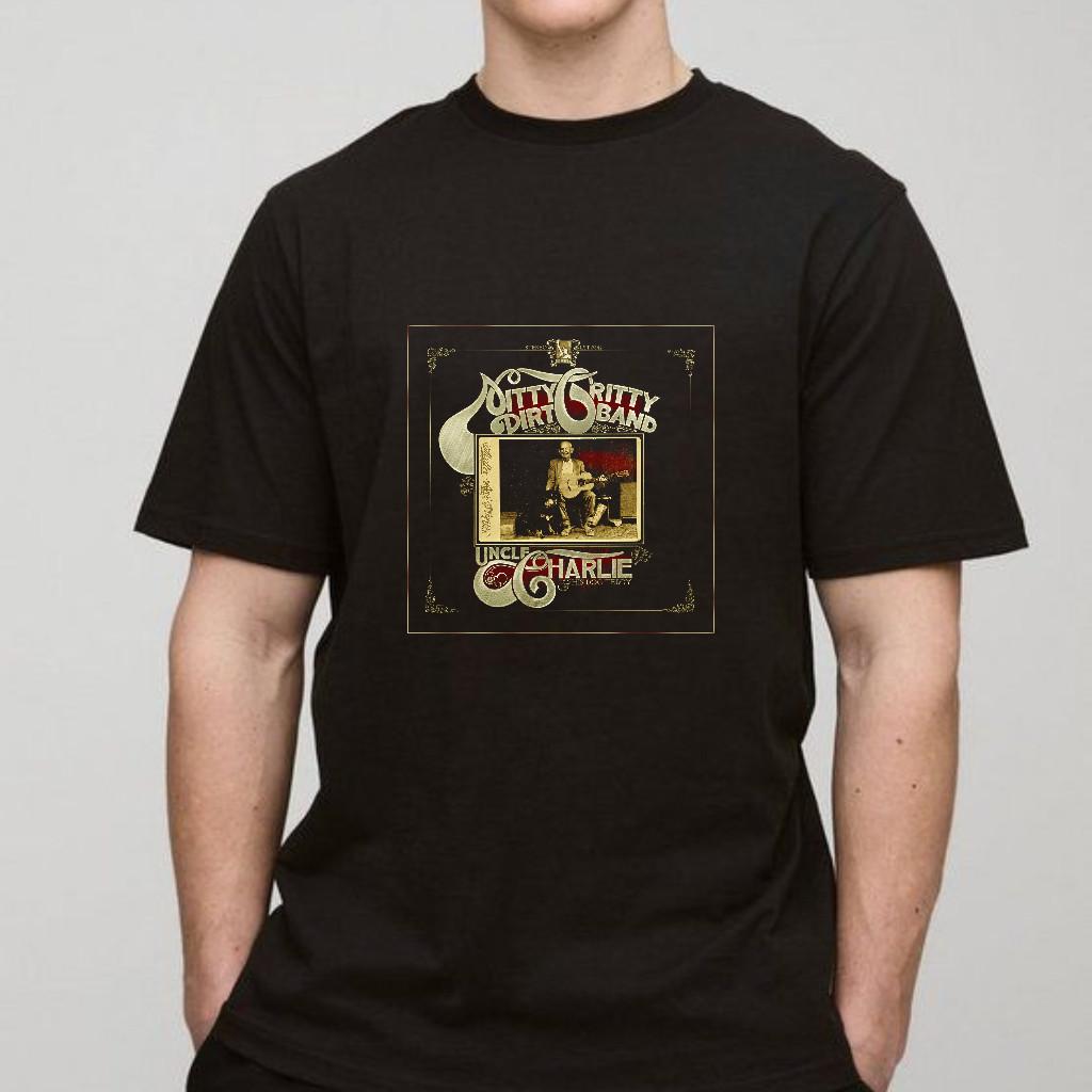 Nitty Gritty Dirt Band Black Cotton Tshirt Full Size S5xl