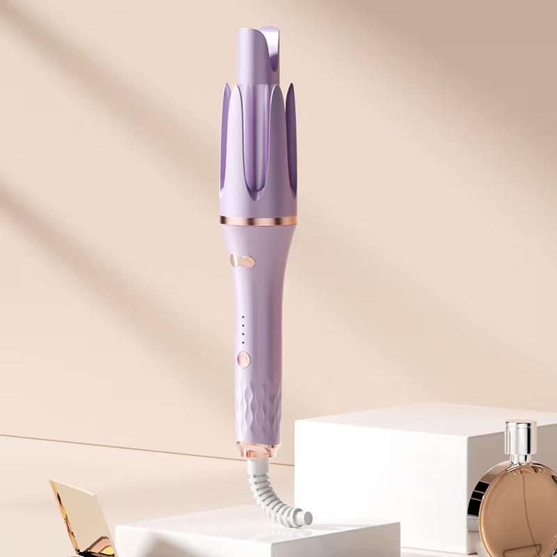 Fully Automatic Curling Iron Anti-Tangle Hair Curler with Negative Ions Latest Curling Wand Hair Curler for Long-Lasting Styling