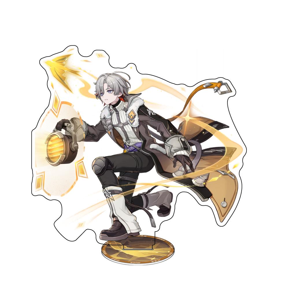 

Anime Activity Genshin Impact Stand Model Acrylic Action Figure Xilonen Kinich Mualani Creative Toy Present great for daily use 15cm