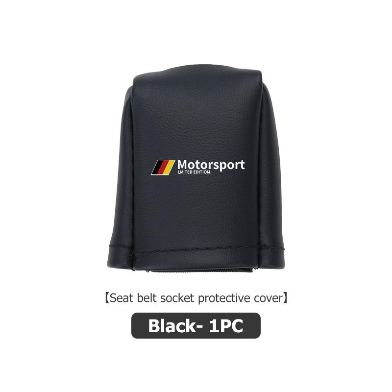 

Car Seat Belt Buckle Holder Protection Protective Cover Auto Interior Accessories For BMW X1 X2 X3 X4 X5 X6 X7 G20 G30 6GT E46