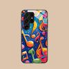 Musical Note Staff Mobile Phone Case for Samsung Galaxy S26 S25 S24 S23 S22 S21 S20 Note20 Plus FE Ultra Glass Colorful Cover