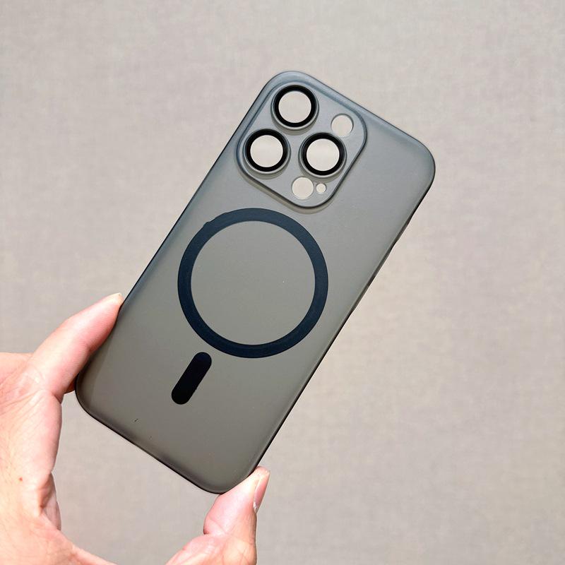 

Ice Mist Magnetic Phone Case for iPhone 17/16 Pro Max, Full Lens Protection for Apple 15 iPhone 13 Pro