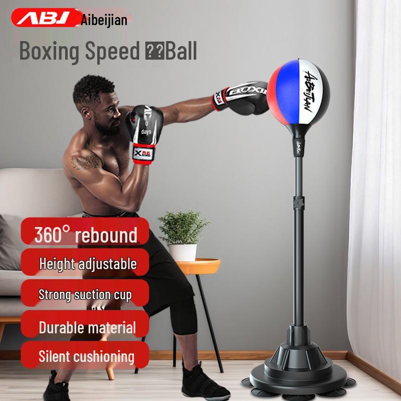 

Home Boxing Trainer: Speed Bag & Reaction Ball for Adults and Kids