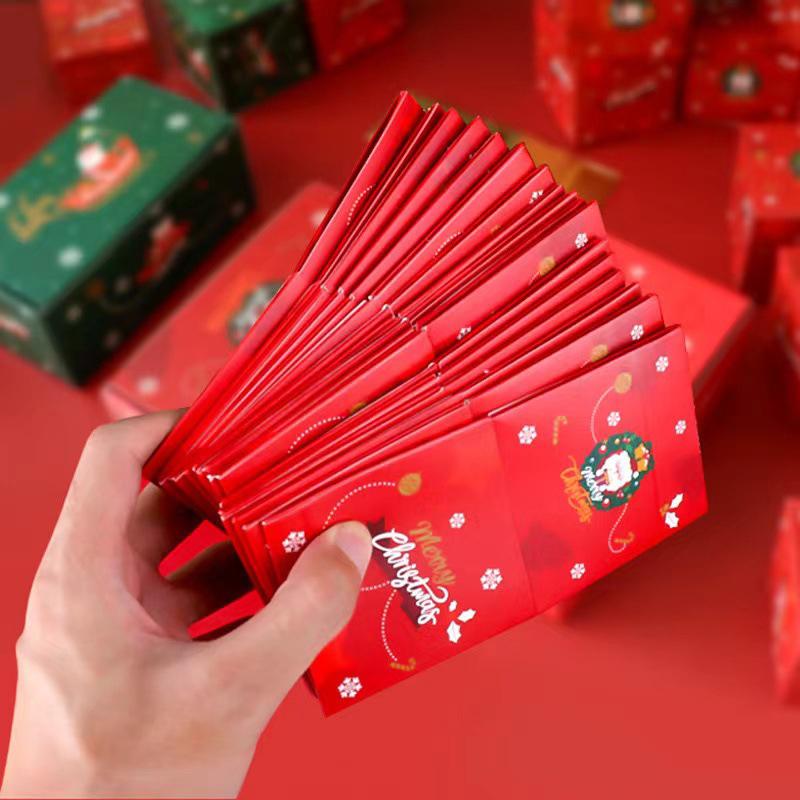 Creative Christmas Gift Box Diy Folding Paper Box Money Birthday Surprise Bounce Box Explosions Red Envelope Surpris Gift Boxes