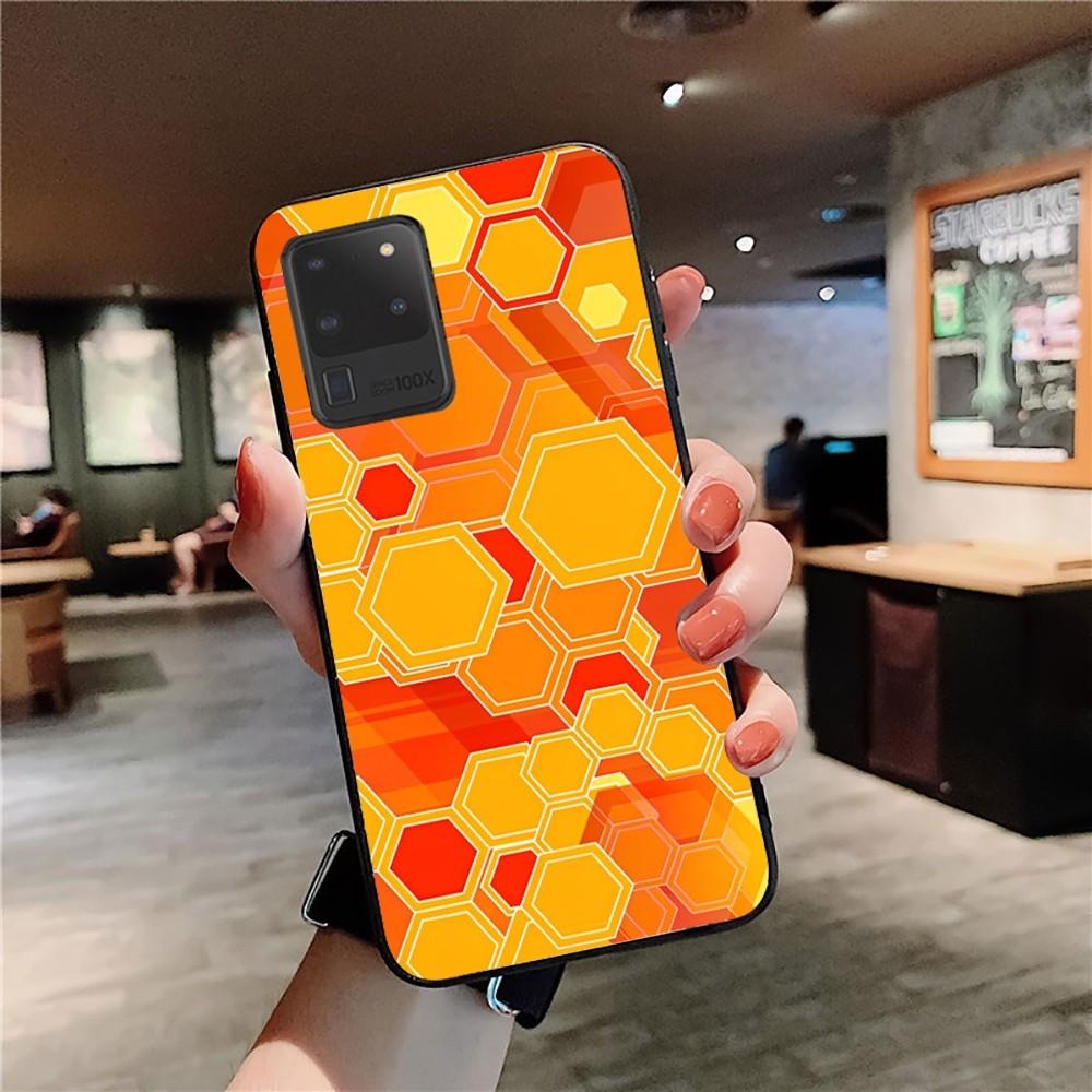 Luxury Geometry Cool Phone Case For Samsung S 9 10 20 21 22 23 30 23plus Lite Ultra FE S10lite Fundas