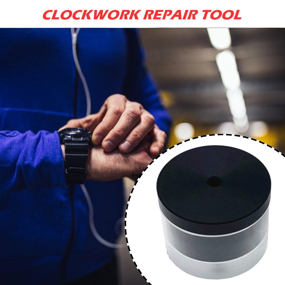 1pc Universal Watch Mainspring Pressure Barrel Covers Close Main Spring Tool Professional Watch Clockwork Spring Press Box