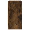 Nightstand Smoked Oak 40 x 30 x 60 cm Engineered Wood