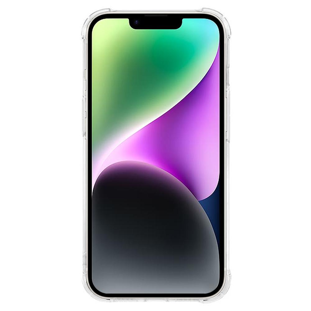 KALEBOL For iPhone 14 Case 1.5mm TPU Airbag Corners Clear Phone Cover