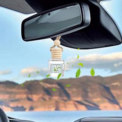 Car Air Freshener Pendant Small Perfume Pendant Glass Car Diffuser Multiple Fragrance Air Freshener Portable Oil Diffuser For