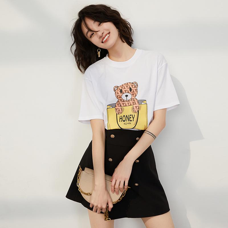 2025 A-Line High Waist Wide Leg Shorts for Women - Slimming, Casual Spring & Fall Wear with Shirt or T-Shirt