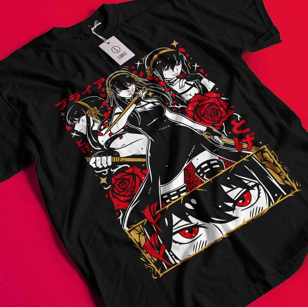 

Spy X Family T-Shirt Anya Tshirt Loid Yor Forger Shirt Bond Sylvia Tee Damian AA147 L