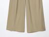 European Women's 2025 Fashion Wide-Leg Stretchy Waist Trousers