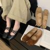 Fashion Footwear Slip On Ladies Mary Janes Flats Shoes Luxury Female Shallow Fashion Butterfly-Knot Women Flats Lolita Shoes New