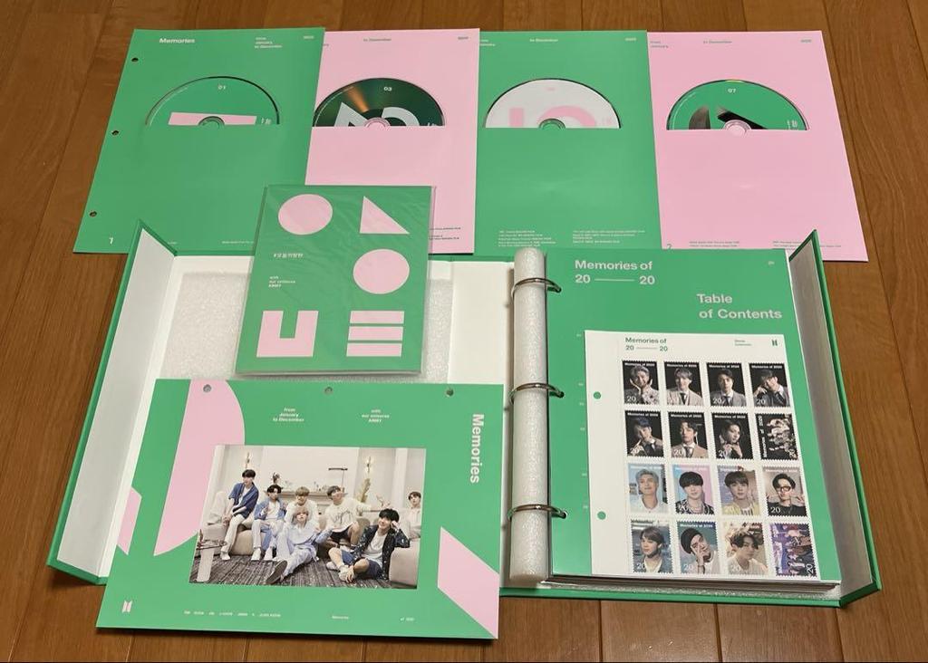 [USED] BTS Memories of 2020 DVD V Tae