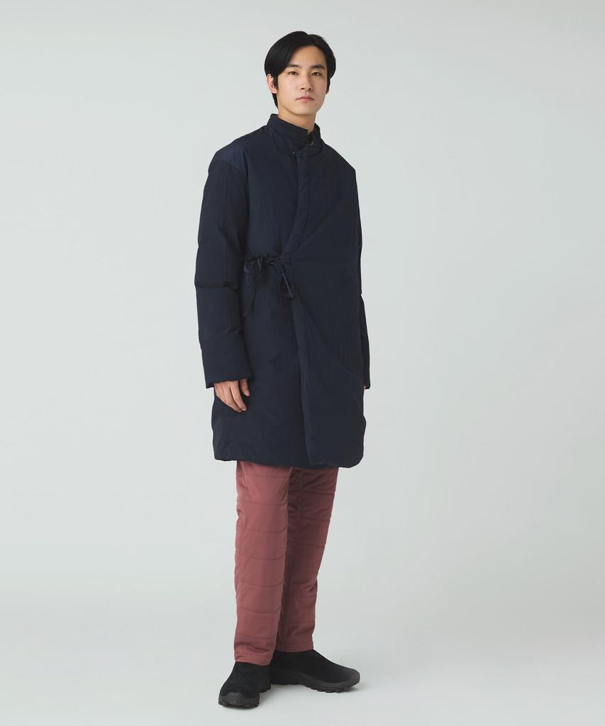 Snow Peak Garment Dyed Down Coat Outerwear XL JK-25AU003, Jacket/Overcoat, Men's/Women's, Navy,