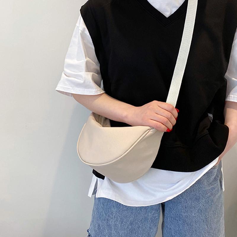 Modische lässige Umhängetasche, leicht und vielseitig, geeignet für tägliche Ausflüge, mit verstellbaren Schultergurten