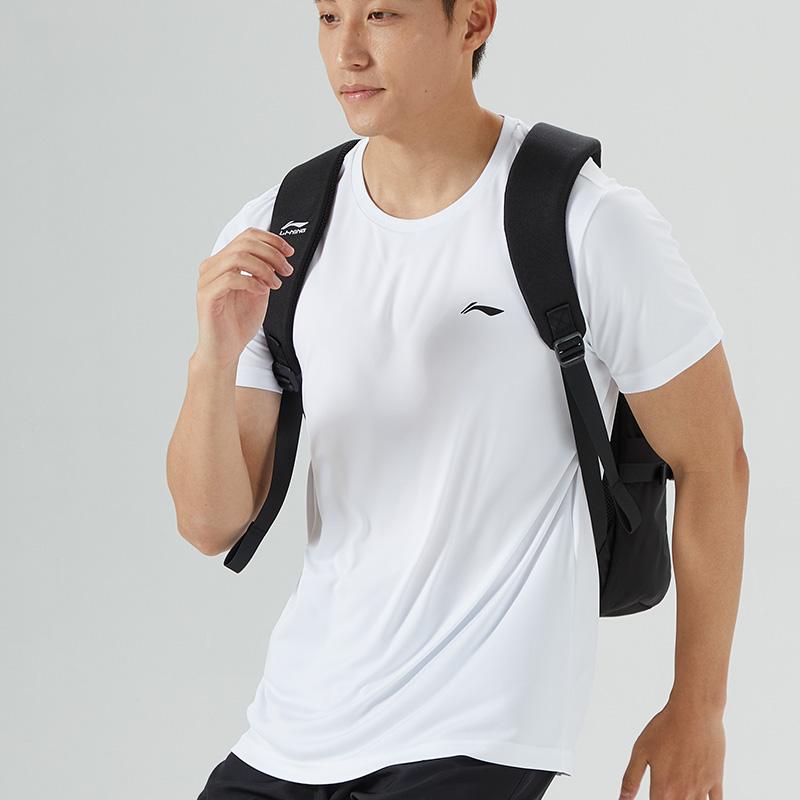 Li-Ning Lightweight Large Capacity Sports Backpack Unisex Backpacks Black LNXY187-1